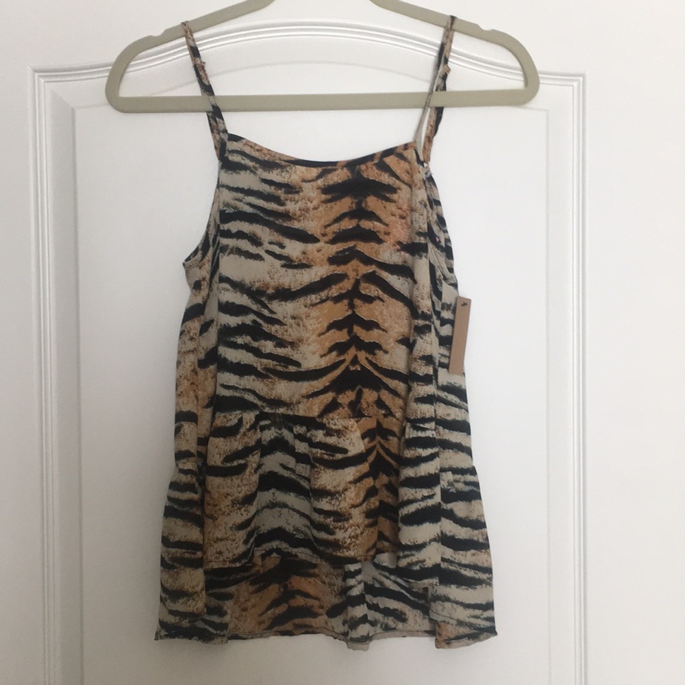 Tiger Print Tank Top
